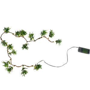 Led light string leaves 138cmL