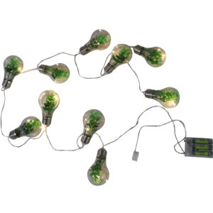 Led light string light bulb w/decoration 172cmL