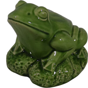Ceramic frog L 14x16.5x14.5cm