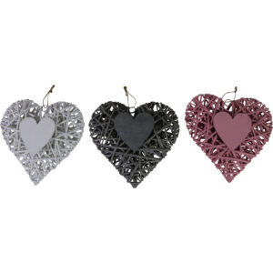 A19061447.JPG Willow heart w/wooden decoration L 30x30x8cm