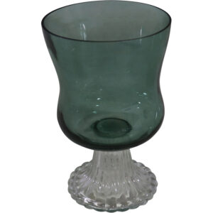 Glass hurricane dia 13x21cm