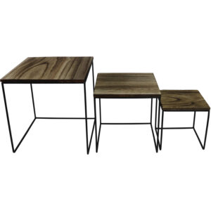 Metal table s/3