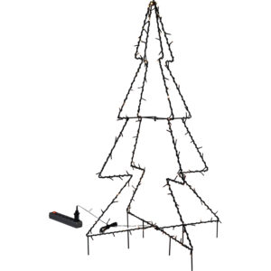 Metal 3D tree w/Led 130cmH