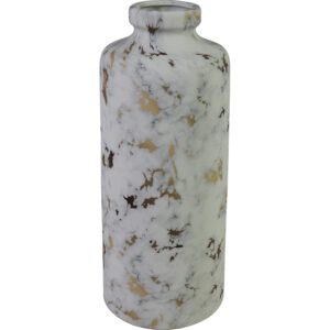 Ceramic vase dia13x32cm - Marble