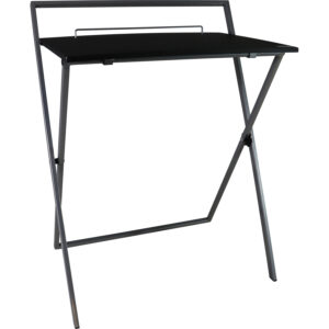 Metal foldable table 63.5x40x80cm