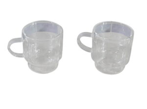 Thermoxx glass stackable 9.8x7.2x7.9cm S/2