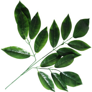 Green leaves spray 73cmL