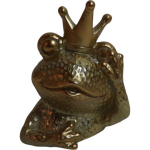 Terracotta frog 13.5x9.5x17cm