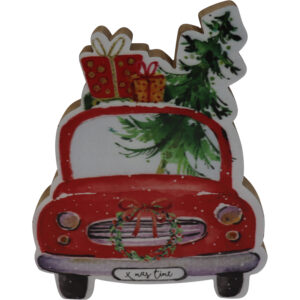 Mdf x-mas decoration 16x2x20cm