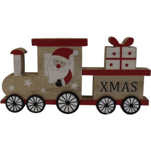 Mdf x-mas decoration 20x2.5x10cm