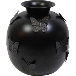 Metal vase 25cm