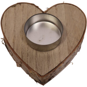 Mdf tealight holder 10.5x10x4cm