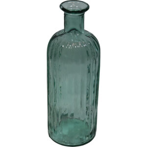 Glass bottle dia 12x34cm