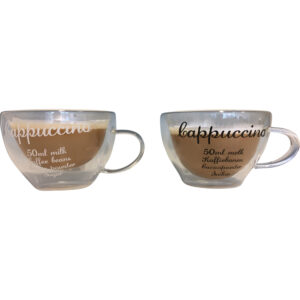 Thermoxx cappuccino w/handle dia 10x6.8cm