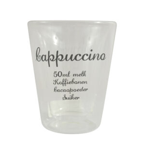 Thermoxx cappuccino glass dia 9x10.5cm