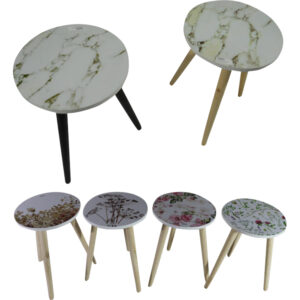Mdf table with print, d. 30x40 cm