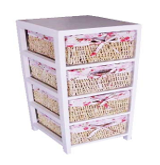 Wooden cabinet w/ 4 drawers