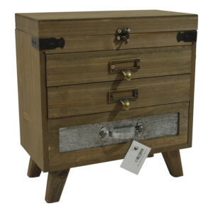 Mdf cabinet w/3 drawers