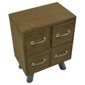 Mdf cabinet w/4 drawers