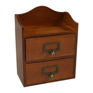 Ply wood mini cabinet 18.5x11.5x24.5cm