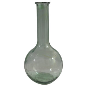 Glass vase round L dia 22.5x45cm