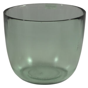 Glass flower/plant pot dia 27x22.5cm