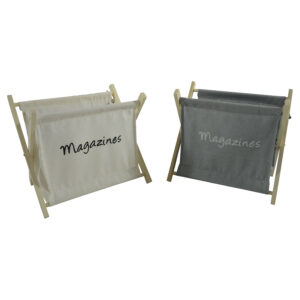 Cotton magazine rack 32.5x22.5x29cm
