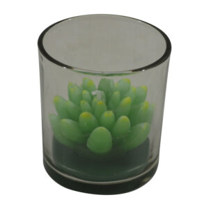 A17071178.JPG Glass candle holder w/wax