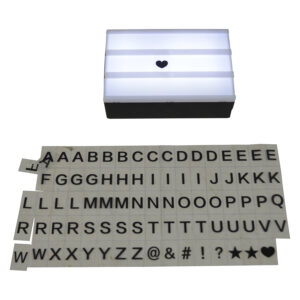 Plastic Led light box S 15x10.5x4cm