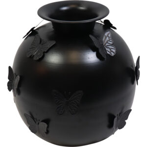 Metal vase 30cm