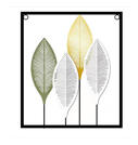 Metal wall decoration 34.5x1x40cm