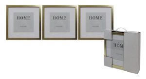 PS photo frame 33.5x33.5x2.3cm S/3