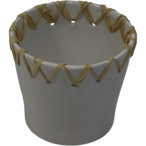 Ceramic flower pot d.11x9.5cm
