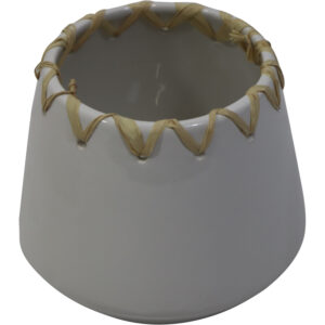 Ceramic flower pot d.15x12cm