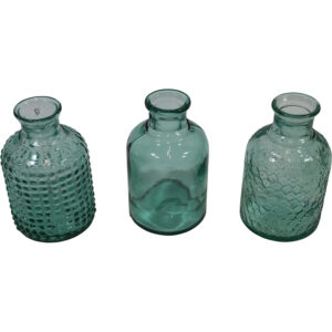 Glass bottle d. 12x20cm