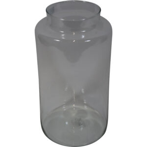 Glass vase d. 19x35cm