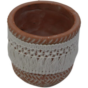 Terracotta flower pot d.8x7cm