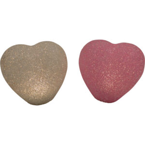 Plastic heart w/Led 16x9x15.5cm