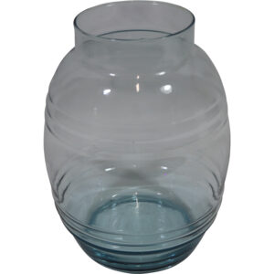 Glass vase d.23x29cm