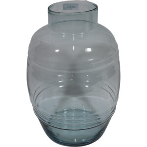 Glass vase d.27x38cm