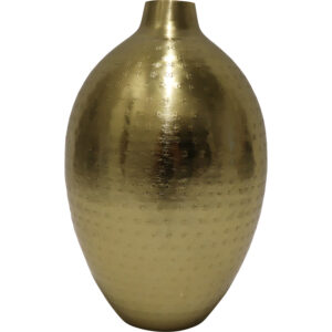 Metal vase d.17.5x28cm