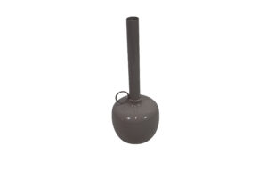 Metal vase 14x14x39cm