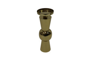 Metal pillar candle holder d.11x31cm