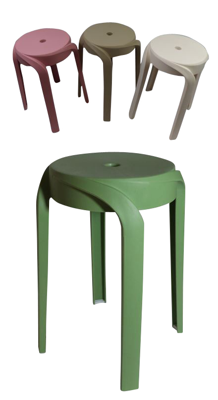 PP stool d.30x46.5cm