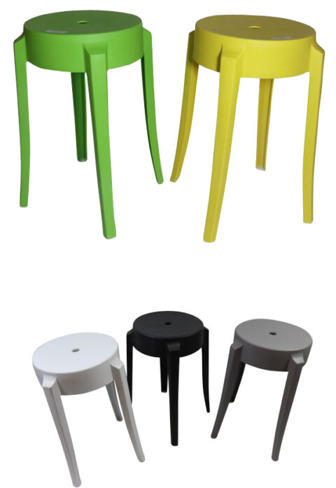 PP stool d.30x46.5cm