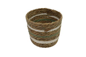 Grass basket d.15x13cm