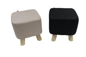 Fabric stool 28x28x28cm