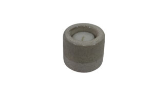 Ceramic tealight holder d.7x6cm