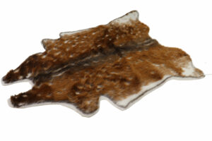 Deco mat fake deer fur