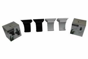 Plastic wall shelf S/2